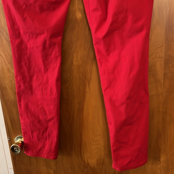 Old Navy Sweetheart Red Denim - Size 16 - Picture 5 of 5